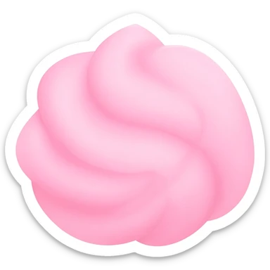 cotton candy  sticker