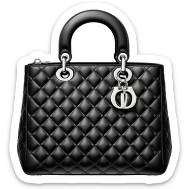 Dior bag sticker