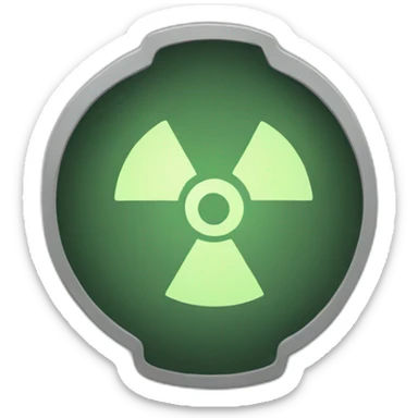 radiation sticker