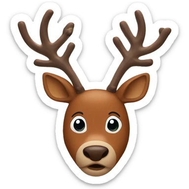 Rudolph  sticker