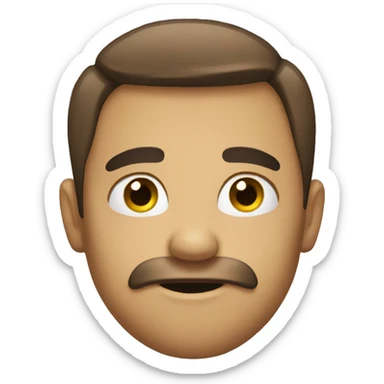 Emoji side eyeing sticker