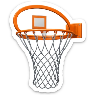 Canasta de basquet sticker