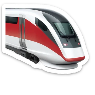 German train ICE  sticker