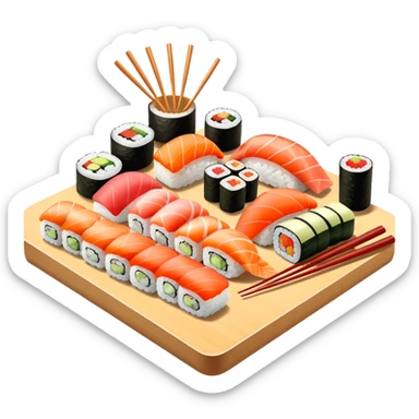 Tabla de shushi  sticker