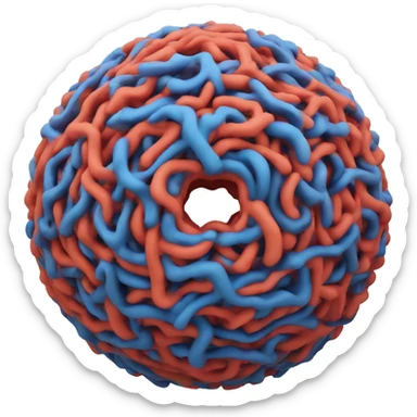 Hyperbolic Magnetic field  sticker