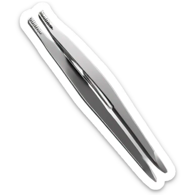 lash tweezers  sticker