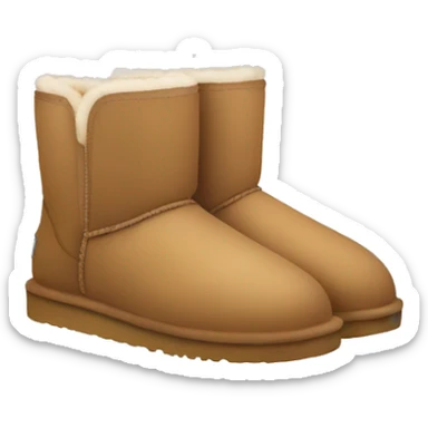 UGG slippers  sticker