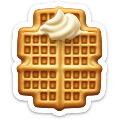Lille. Gaufrre fourrée sticker