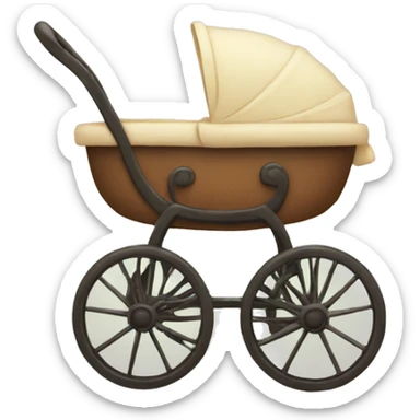 poussette  sticker