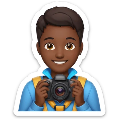 dslr photographer emoji sticker