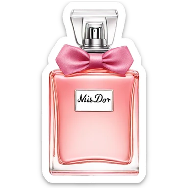 Miss dior perfume sticker