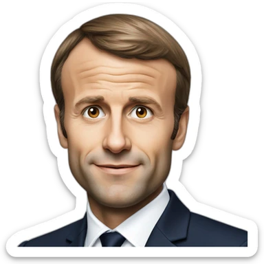 Emmanuel-Macron-President-France-République sticker