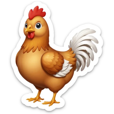 chicken sticker