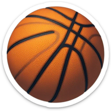 Canasta de basketball  sticker