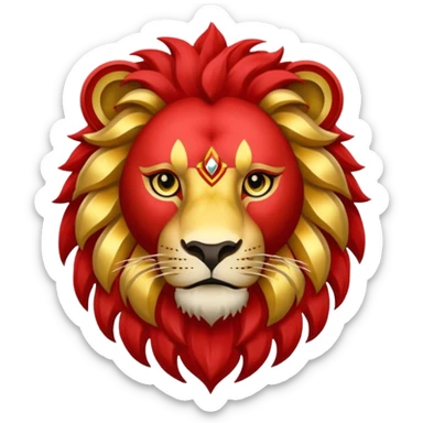 The IPL Team RCB Logo  sticker