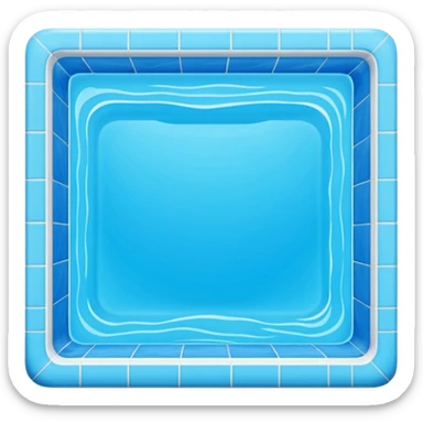 swimming pool sticker