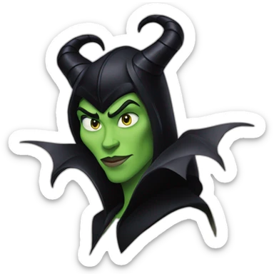 maleficent sticker
