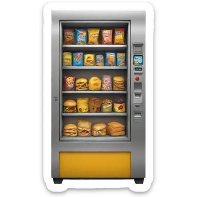 little snack automat sticker