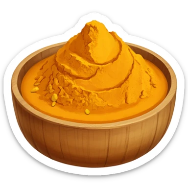 turmeric pouder sticker