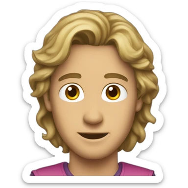 Con audífonos  sticker