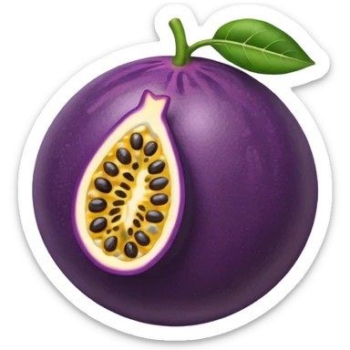 passion fruit sticker
