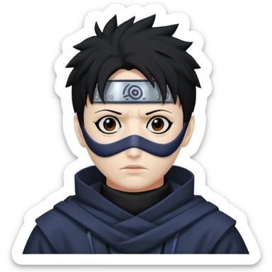 Obito with mask sticker