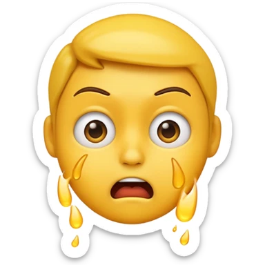 Shocking face mamoji animated gif sticker