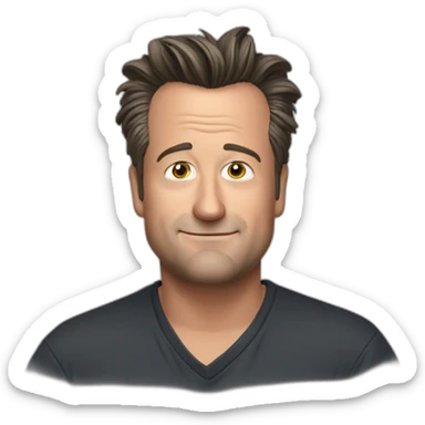 Matthew Perry sticker