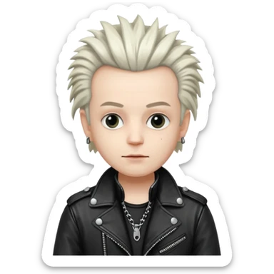 Punk mozart sticker