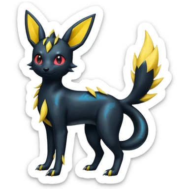 Shiny Umbreon-Salandit-Jolteon-fusion sticker