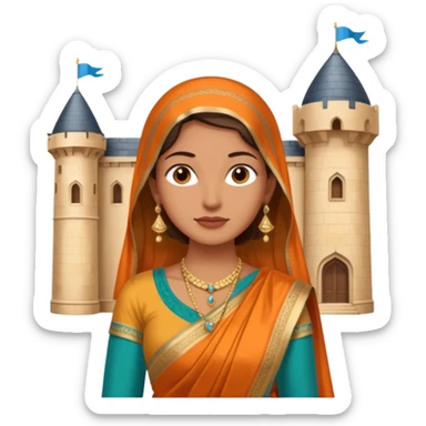 India Luxembourg  sticker