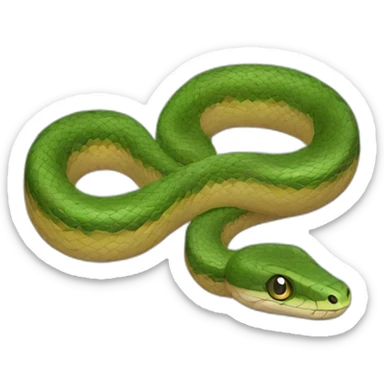 Pocket snake sticker