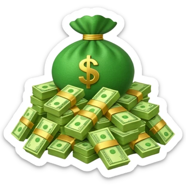 Make Money Bank Emoji sticker
