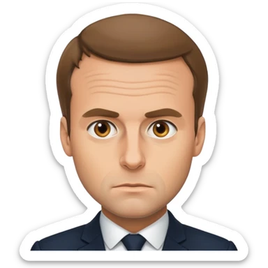 Macron sticker