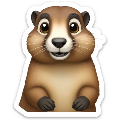 Mexican marmot  sticker