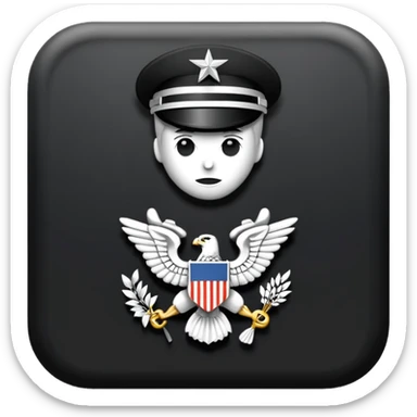 US Army script  sticker