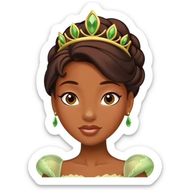 Princess Tiana ￼ sticker