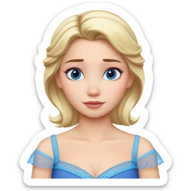 elsa frozen disney sticker