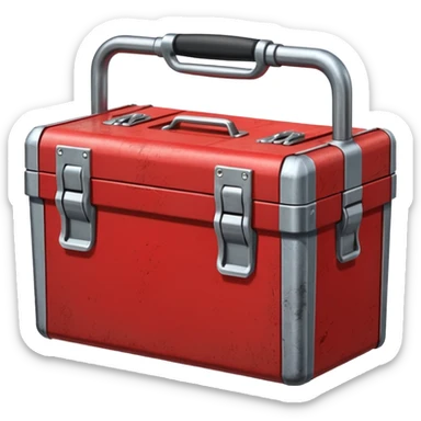 portable toolbox with handle sticker