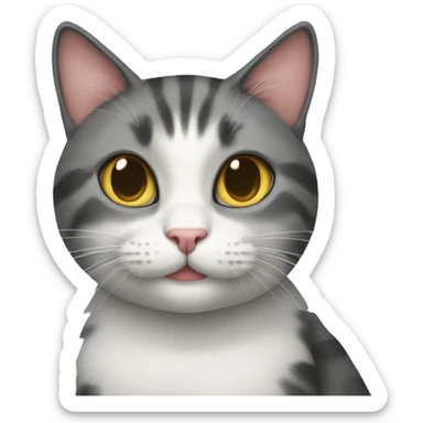 cat fie sticker