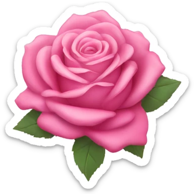 Pink rose bouquet  sticker