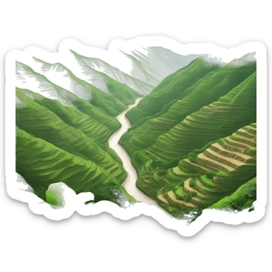 Create a visual composition showcasing Santander, Colombia's natural beauty, highlighting Chicamocha Canyon, San Gil Valley, and tropical vegetation sticker