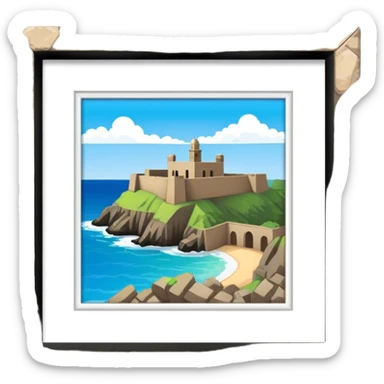 el morro de puerto rico sticker