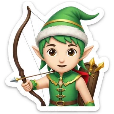 archer elf sticker