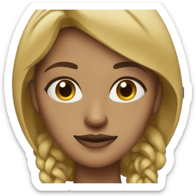 woman witheyelasses sticker