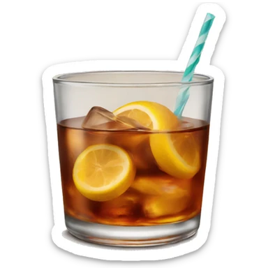 Old Fashioned drink sticker