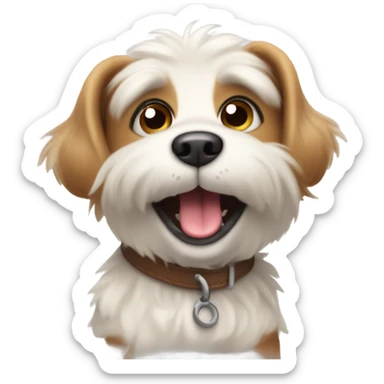 Cute little doggie  sticker