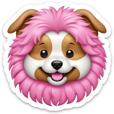 Juicy couture dog logo sticker