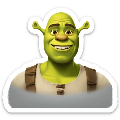 shrek sticker