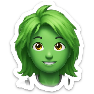 green defeats gray sticker